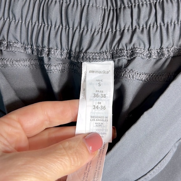 Marika Hana Stretch Woven Pocket Capri Pant size S - Picture 8 of 9